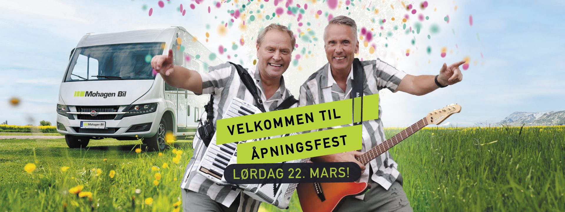 åpningsfest mohagen bil